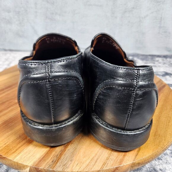 Allen Edmonds Randolph Black Leather Penny Loafers Shoes Men\'s Size 9.5 D main image 6
